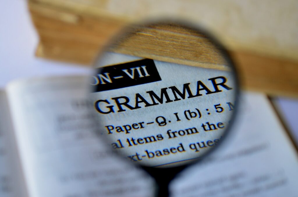 "GRAMMAR"という語法、文法の知識がパート5のカギ